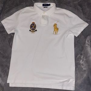 Size(medium) brand(polo Ralph Lauren) color(white)
